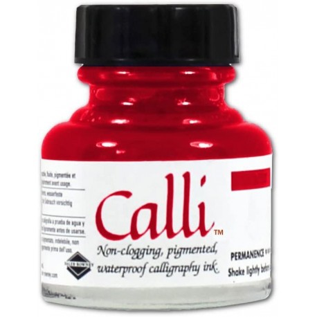 Encre de calligraphie Calli 29.5 ml Bourgogne 013 - Daler Rowney
