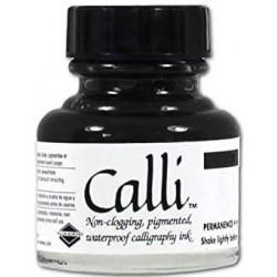 Encre de calligraphie Calli 29.5 ml Bleu 011 - Daler Rowney