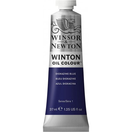 Peinture à l'huile Wintor 37ml Quinacridone Rose Foncé 250 - Winsor & Newton