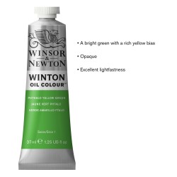 Peinture à l'huile Wintor 37ml Bleu de dioxazine 406 - Winsor & Newton