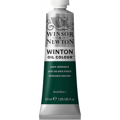 Peinture à l'huile Wintor 37ml Phtalo vert foncé 048 - Winsor & Newton