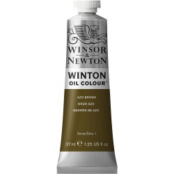 Peinture à l'huile Wintor 37ml Vert de gris foncé 405 - Winsor & Newton