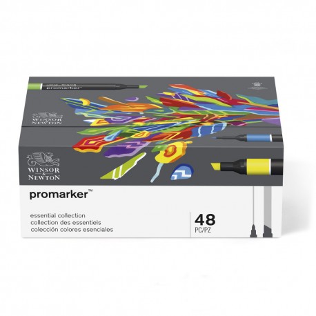 Set de 48 Promarker Collection Essentielle - Winsor & Newton
