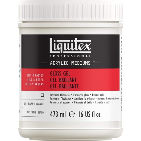 Additif Medium Gel Brillant 473ml - Liquitex