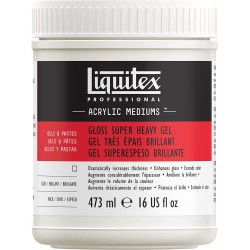 Additif Medium Gel Très Épais Brillant 473ml - Liquitex