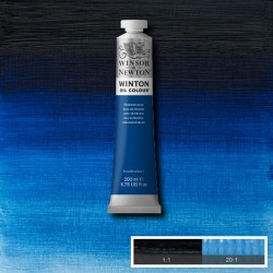 Peinture à l'huile Winton 37ml Bleu phtalo 516 - Winsor & Newton