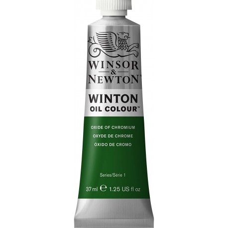 Peinture à l'huile Winton 37ml Teinte viridienne 696 - Winsor & Newton