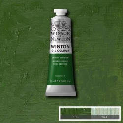 Peinture à l'huile Winton 37ml Teinte viridienne 696 - Winsor & Newton