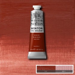 Peinture à l'huile Winton 37ml Rouge clair 362 - Winsor & Newton