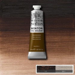 Peinture à l'huile Winton 37ml Terre d'Ombre brûlée 076 - Winsor & Newton