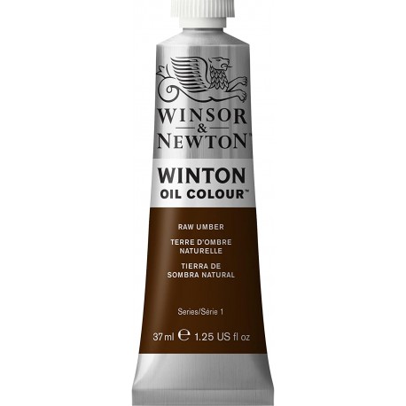 Peinture à l'huile Winton 37ml Brun Van Dyke 676 - Winsor & Newton