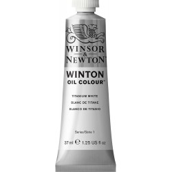 Peinture à l'huile Winton 37ml Blanc Doux pour Mélanges 415  - Winsor & Newton