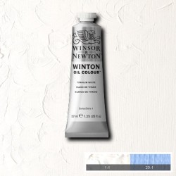 Peinture à l'huile Winton 37ml Blanc Doux pour Mélanges 415  - Winsor & Newton