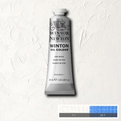 Peinture à l'huile Winton 37ml Blanc de Titane 644 - Winsor & Newton