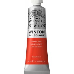 Peinture à l'huile Winton 37ml Laque Cramoisie Permanente 478 - Winsor & Newton