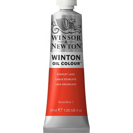 Peinture à l'huile Winton 37ml Laque Cramoisie Permanente 478 - Winsor & Newton