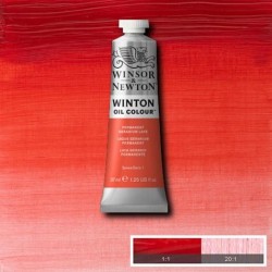 Peinture à l'huile Winton 37ml Laque Écarlate 603 - Winsor & Newton