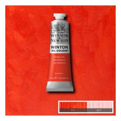 Peinture à l'huile Winton 37ml Laque Cramoisie Permanente 478 - Winsor & Newton