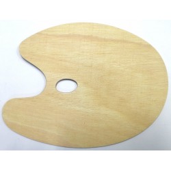 Palette en Bois Rectangulaire 40 x 30 cm - Mab