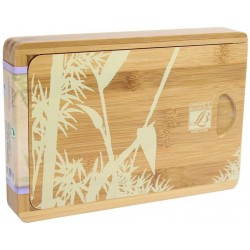 Coffret Bambou Aquarelle Fine NATURA 12 Demi Godets et palette - Lefranc & Bourgeois