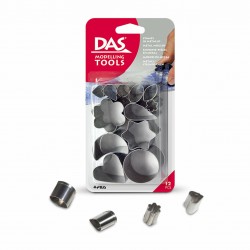 Set de 12 Moules en Métal Modelling Tools - Das Smart
