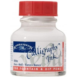 Encre de calligraphie Blanc 30 ml - Winsor & Newton