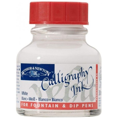 Encre de calligraphie Blanc 30 ml - Winsor & Newton