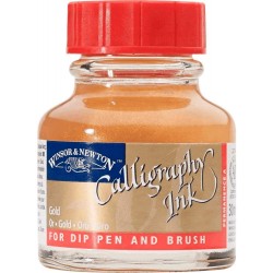 Encre de calligraphie Rouge Indien 30 ml - Winsor & Newton