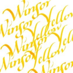Encre de calligraphie Ocre Jaune 30 ml - Winsor & Newton