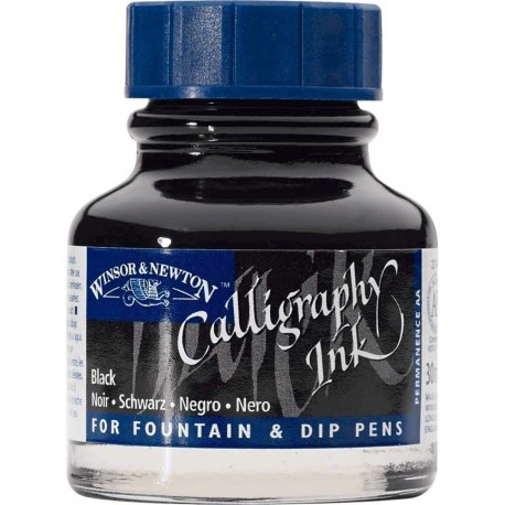 Encre de calligraphie Jaune Winsor 30 ml - Winsor & Newton