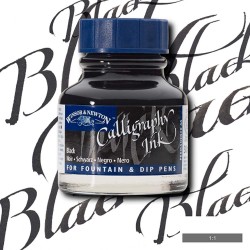 Encre de calligraphie Jaune Winsor 30 ml - Winsor & Newton