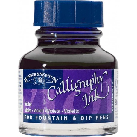 Encre de calligraphie Bleu clair 30 ml - Winsor & Newton