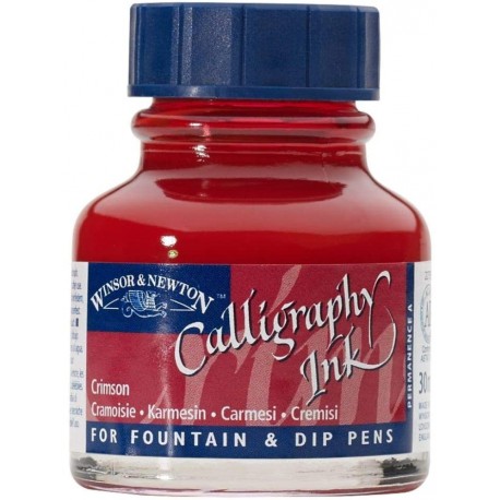 Encre de calligraphie Écarlate 30 ml - Winsor & Newton