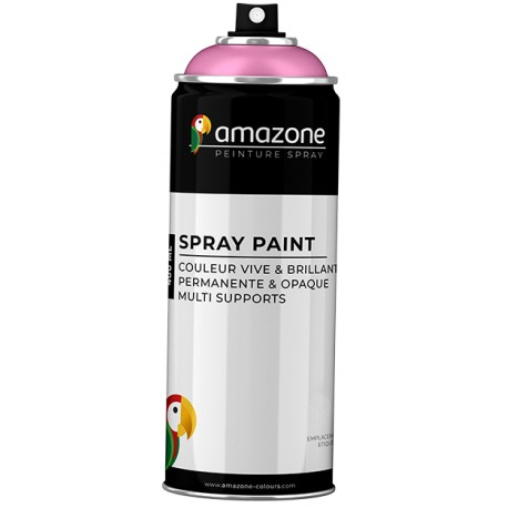 Peinture Acrylique Aérosol 400 ml Bleu Paillette 46 - Amazone
