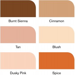 Set de 6 marqueur tons de chair Set 2 - Winsor & Newton