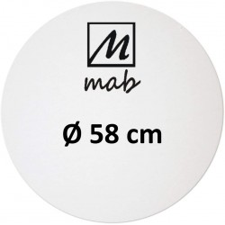 Châssis Entoilé Format Rond Coton Ø 25 - Mab