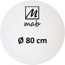Châssis Entoilé Format Rond Coton Ø 25 - Mab