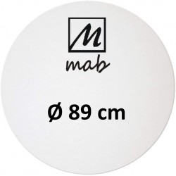 Châssis Entoilé Format Rond Coton Ø 25 - Mab
