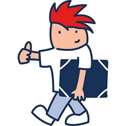 5 tubes de gouache de 20 ml avec pinceau - LEFRANC & BOURGEOIS