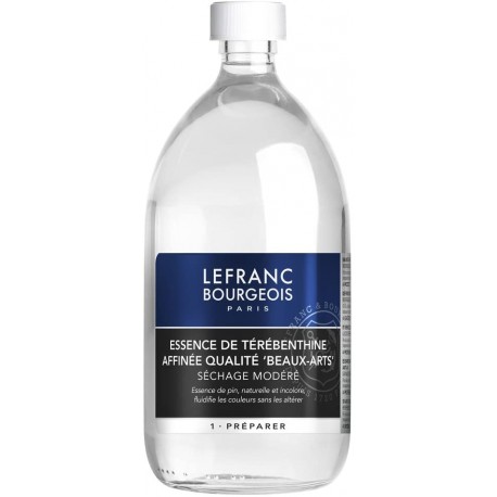 Additif Essence Térébenthine Flacon 1L - Lefranc & Bourgeois