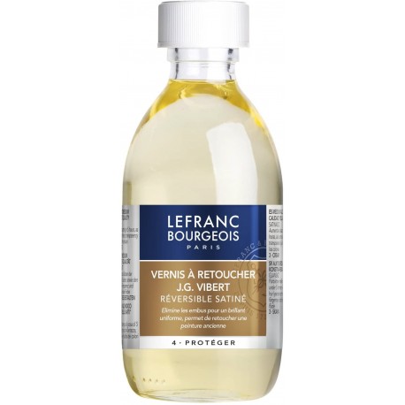 Additif Vernis A Retoucher Vibert Satiné Flacon 250ml - Lefranc Bourgeois