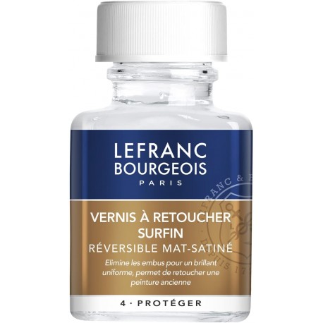 Additif Vernis A Retoucher Surfin Mat-Satiné Flacon 75 ml - Lefranc & Bourgeois
