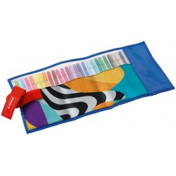 Etui Roller set 25 feutres dessins pointe moyenne Pen 68 - Stabilo