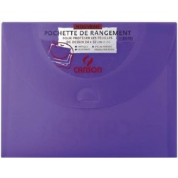 Pochette de rangement translucide 35 x 27 cm - Canson