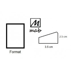 Châssis Entoilé Format Marine M01 : 22x12