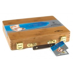 Boite Bambou Aquarelle Professionnelle 12 Demi 1/2 Godets  - Winsor & Newton