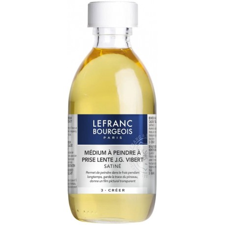Additif Médium À Peindre À Prise Lente J.G. Vibert Flacon 250ml - Lefranc & Bourgeois