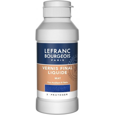 Vernis Final Liquide Mat 250ml - Lefranc & Bourgeois