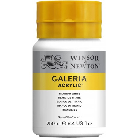Acrylique Galeria Tube 250 ml Blanc de Titane 644 - Winsor & Newton