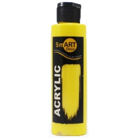 Acrylique Scolaire SmART - 100 ml - Jaune